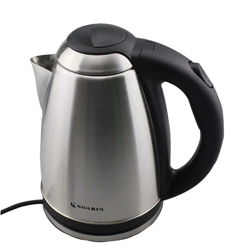 

GWAI Hot Kettle Portable Water Heater Stainless Steel Large Capacity for Family & Dorm Room Electric Kettle 360 Degree Rotatio