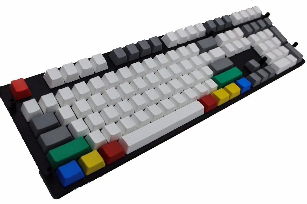 Tlustý tlustý PBT 9 klíčů RGBY Color Keycap OEM Vysoce Cherry MX přepínače Keycaps pro klávesy Keycool / NOPPOO / Ducky / Filco Keycap Keycap
