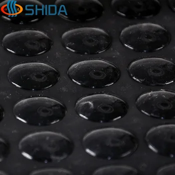 

Free Shipping Black Anti Slip Silicone Rubber Plastic Bumper Damper 180 Pcs/lot 15mm x 3mm Self Adhesive Silicone Feet Pads