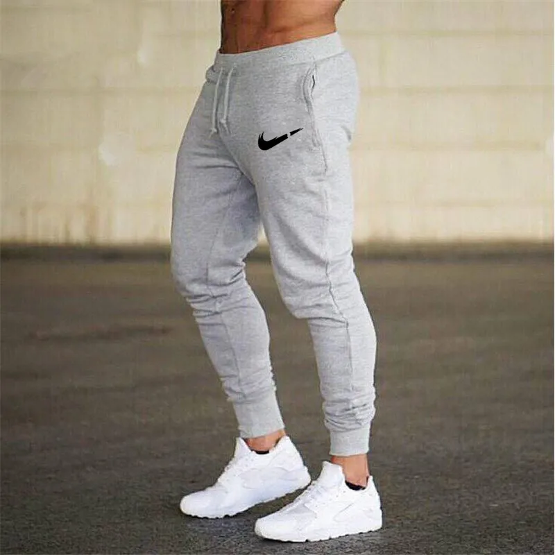 2019 летние новые модные тонкие брюки мужские повседневные брюки штаны для бега бодибилдинга фитнес пот время ограничено пот брюки