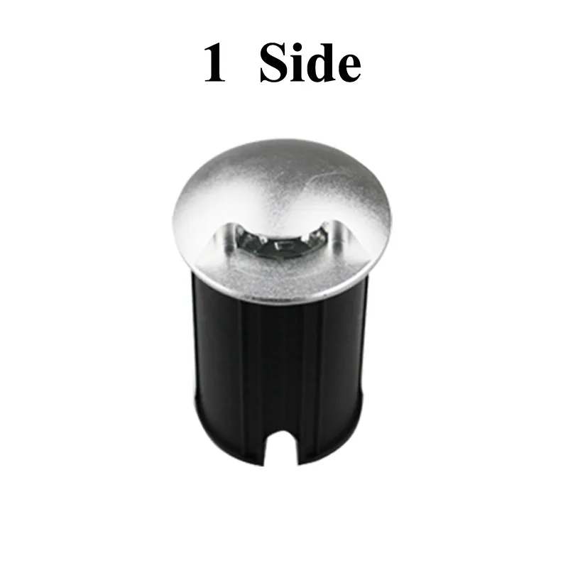 1 Side IP67 DC12V Наружное освещение 1 Вт 3 Вт садовый двор ступенчатая лестница напольная палуба светодиодный встраиваемый подземный прожектор 220 В - Испускаемый цвет: 1 Side