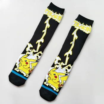 

Japanese Harajuku Cute Cartoon pokemon Socks Women and Men Long Socks Kawaii Pikachu Compression Socks