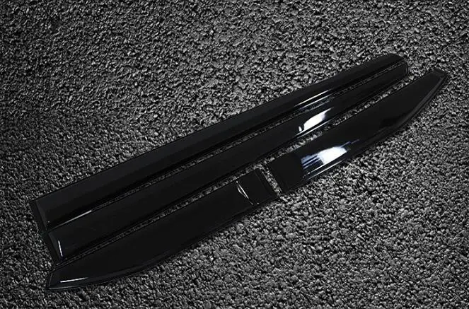 For Suzuki Vitara- 4pcs car door body anti-rub decorative strip,scuff protective trim - Цвет: black color