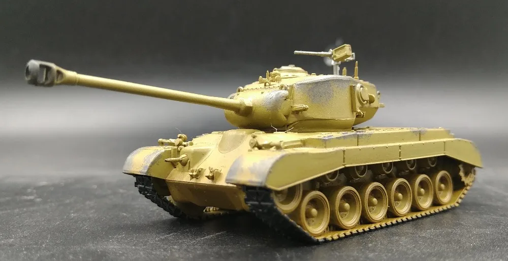 Do Older 1:72 World War II US military M26 Pershing Heavy Tank model World of Tanks Trumpeter finished 36601 Favorites Model