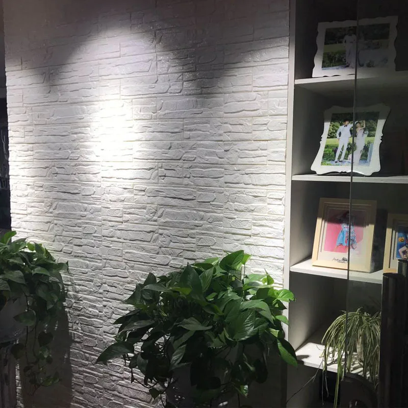 

3D Brick PE Foam Wallpaper Panels Room Decal Stone Decoration Embossed collision foam soft children's room TV background wall