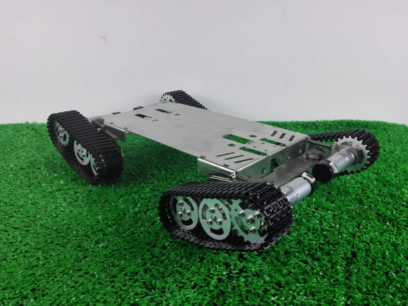 TS800 Танк шасси гусеничная Нержавеющая сталь 4WD цистерны Преодоление препятствий не собирает наборы шасси