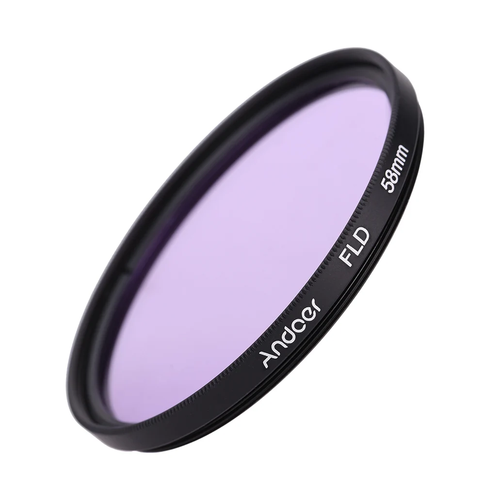 Andoer UV+ CPL+ FLD+ ND(ND2 ND4 ND8) набор фильтров для фотосъемки для цифровой зеркальной камеры Nikon Canon sony Pentax однообъективных цифровых зеркальных фотокамер и записывающих 52 мм/49/55/58 мм/62/67/72/77 мм