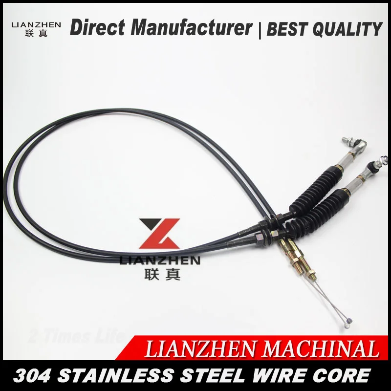 Запчасти для экскаватора E312C кабель управления дроссельной заслонкой