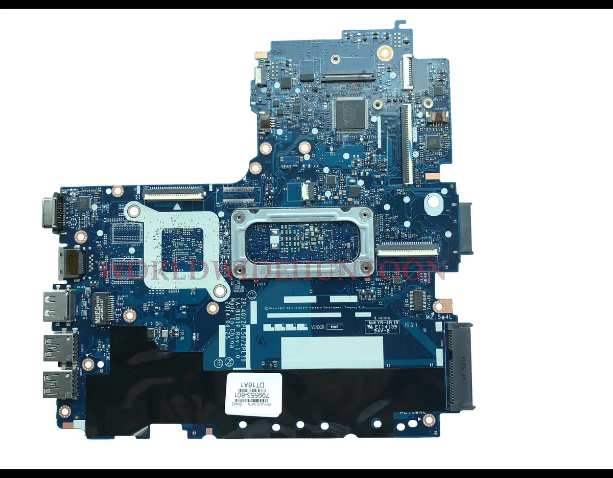 Высокое качество 799553-601 для hp Probook 450 G2 Материнская плата ноутбука ZPL40/ZPL50/ZPL70 LA-B181P SR23W I7-5500U DDR3L полностью протестирована