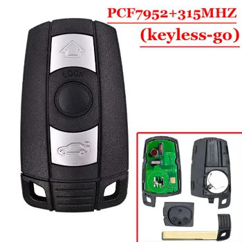 

High quality(1 piece)Keyless-Go Function Full Intelligent Remote Key 315mhz PCF7952 Chip for BMW CAS3 3/5 Series X5