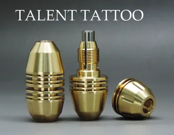 

Premium CNC Brass Olive Twister Threaded Tattoo Grip for Professional Tattoo Machine Tattoo Power Supply