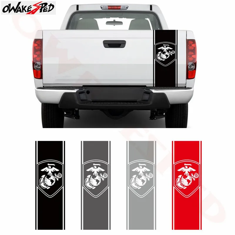 

USMC Marines Globe Stickers Anchor Bed Tailgate Decor Decal Pickup Trunk Car Body Waterproof Vinyl Stickers Auto Accessories