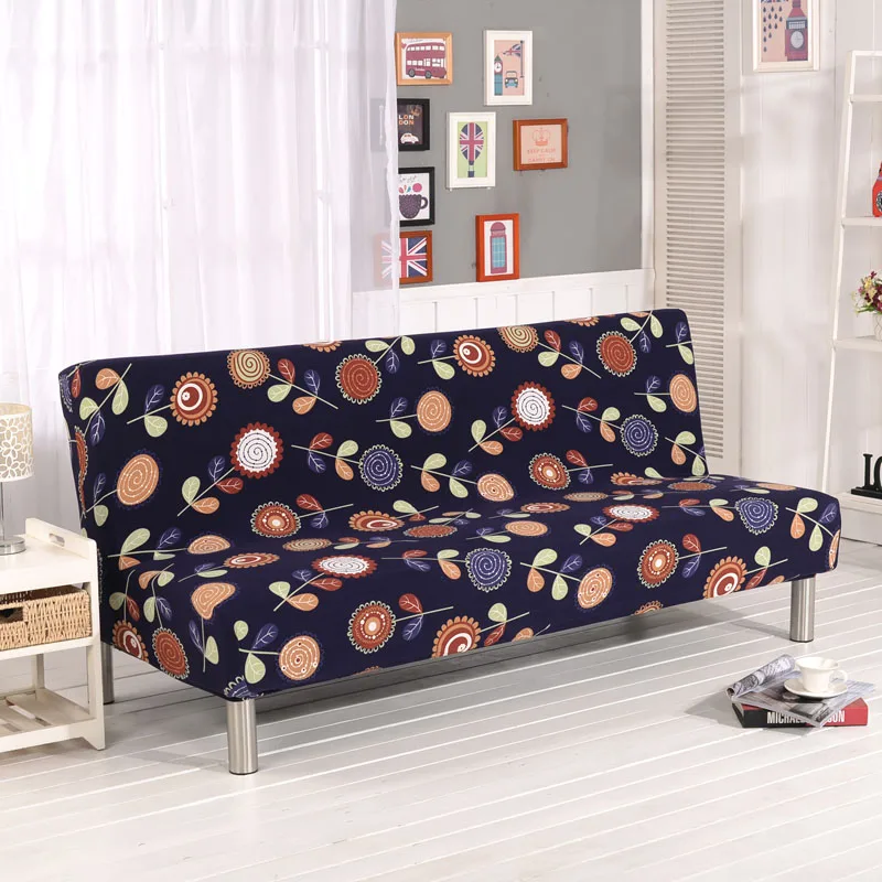 

1PC Sofa Cover No armrest Elastic Sofa Bed Cover Slipcover Slip-resistant All-inclusive Couch Furniture Cover Case 160 to 200cm