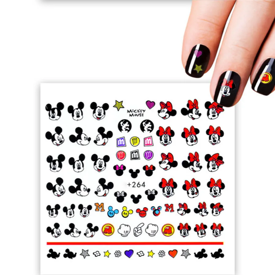 

LOLEDE 1pcs DIY Nail Sticker Butterfly Flower Decal Sliders Nail Art Decoration Tattoo Manicure Wraps Tools Tip Kawaii 0009