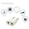 EU Adapter Plug USA to Euro Europe Travel Wall Electrical Power Charge Outlet Sockets US China to EU 2 Round Pin Plug Socket ► Photo 3/6
