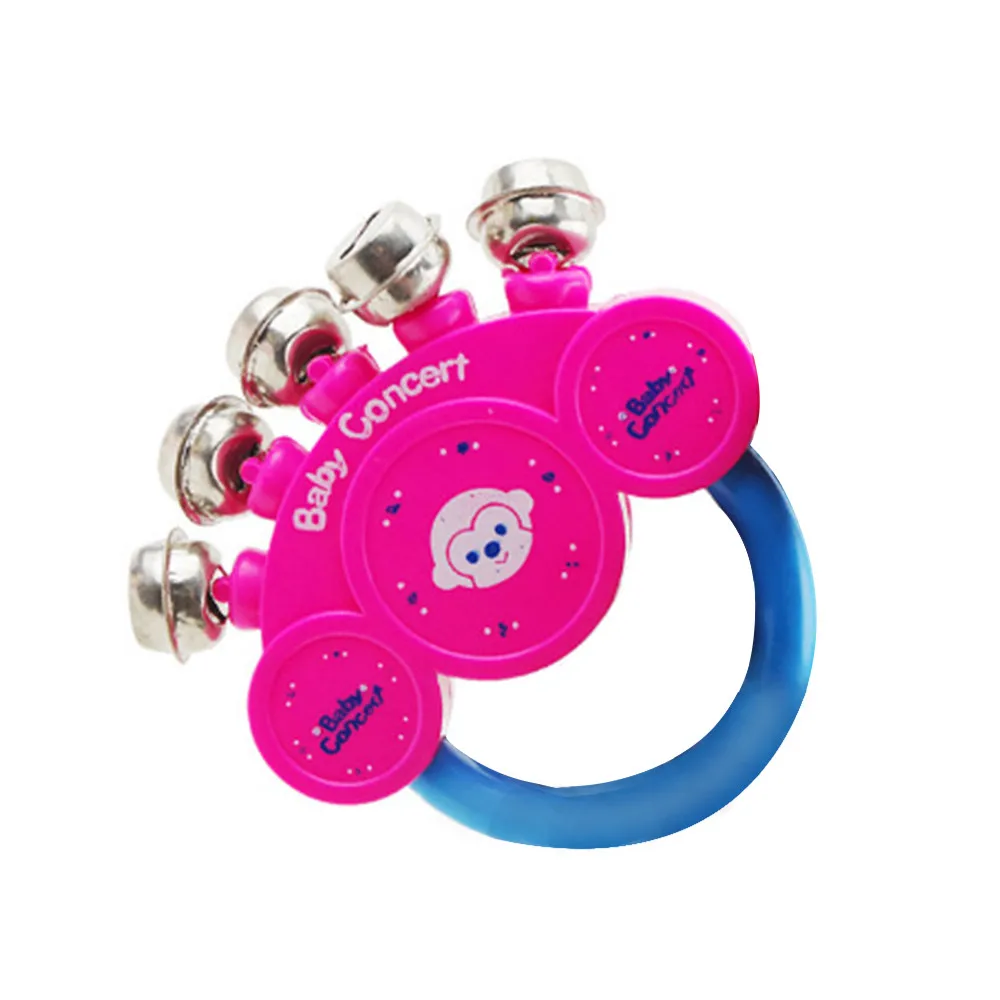 Children Rattle Plastic Non toxic Harmless Toy To Pacify Toy With 5