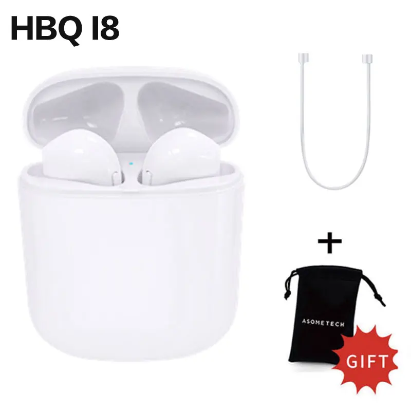 

HBQ i8 TWS i8s better i7s Bluetooth Twins Earphones Mini Bluetooth Stereo Earbuds with Charging box For Apple iphone Android i7