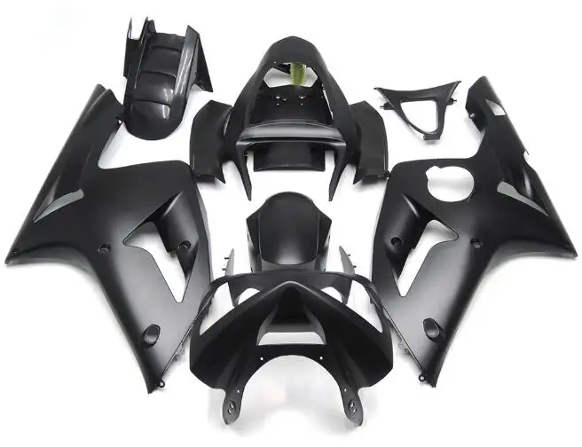 

3Gifts New Injection Mold Abs Fairings Kit Fit for kawasaki Ninja ZX6R 636 2003 2004 03 04 6R 600CC Bodywork set black matte