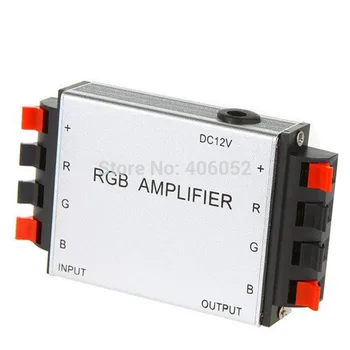 

10pcs/lot 3channels DC12V 12A 144W LED RGB amplifier controller for led strip