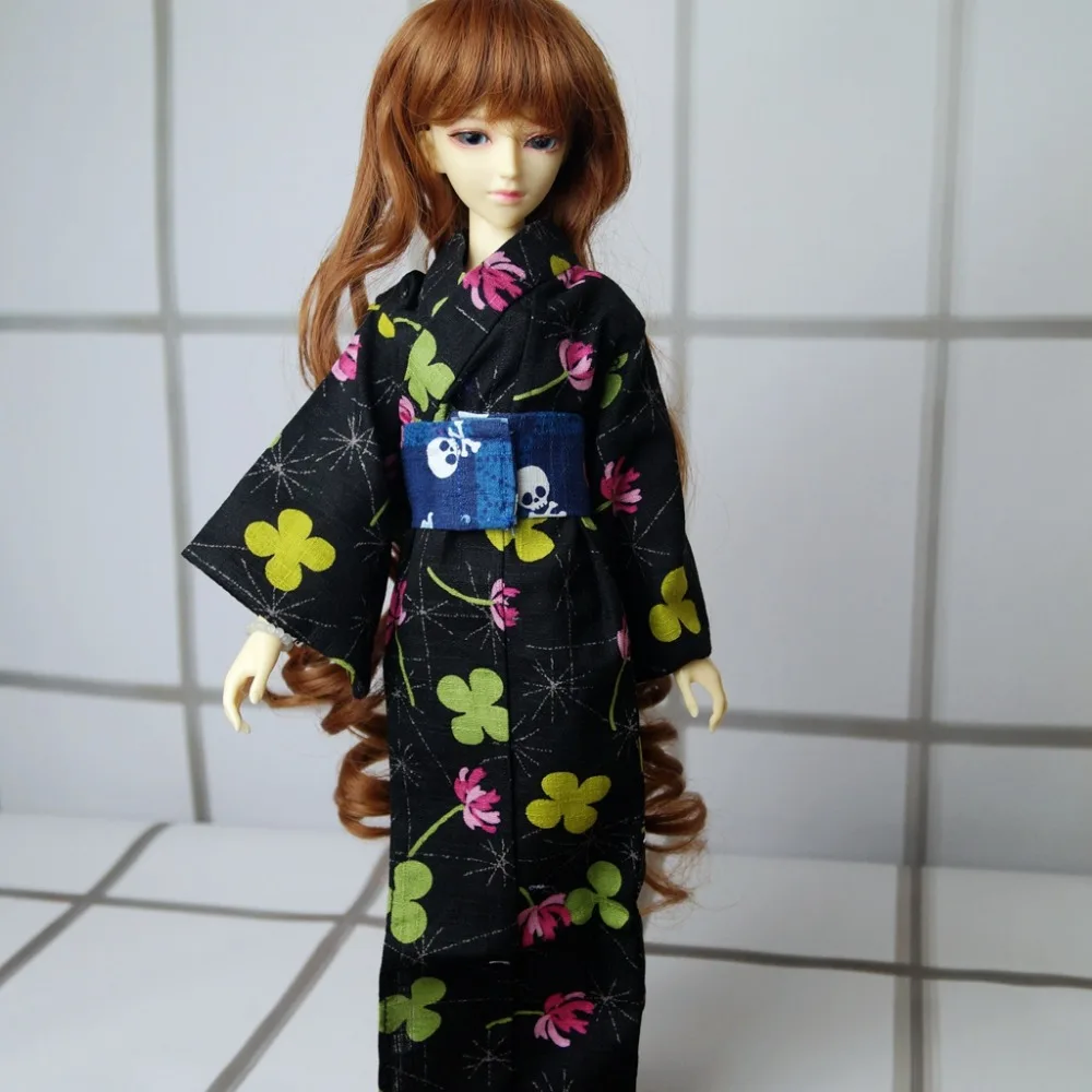OOAK японский стиль Клевер кимоно платье наряды Одежда для 1/4 17 &quot44 см Высокая