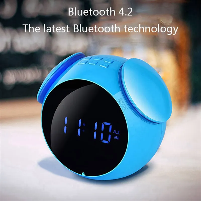 Мини Bluetooth аудио функция колонки 4 2 протокол MP3 карты зеркальный дисплей