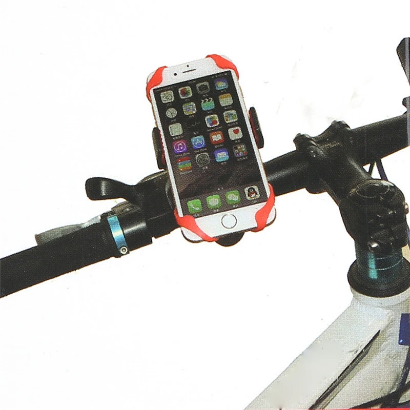 silicone bike phone holder