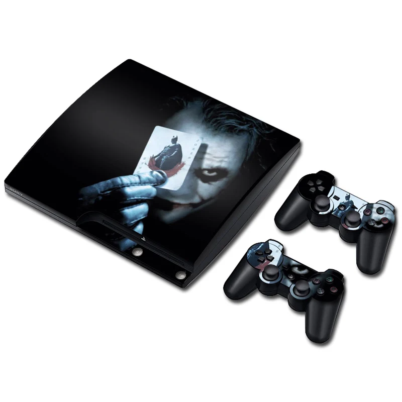 Джокер виниловая кожа для PS3 тонкая наклейка на консоль Крышка тонкий контроллер