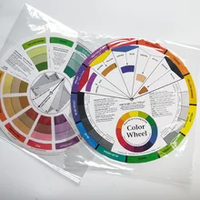 2 шт. татуировки перманентный макияж аксессуары цвет колеса Biotouch Микро Пигмент Цвет колеса руководство