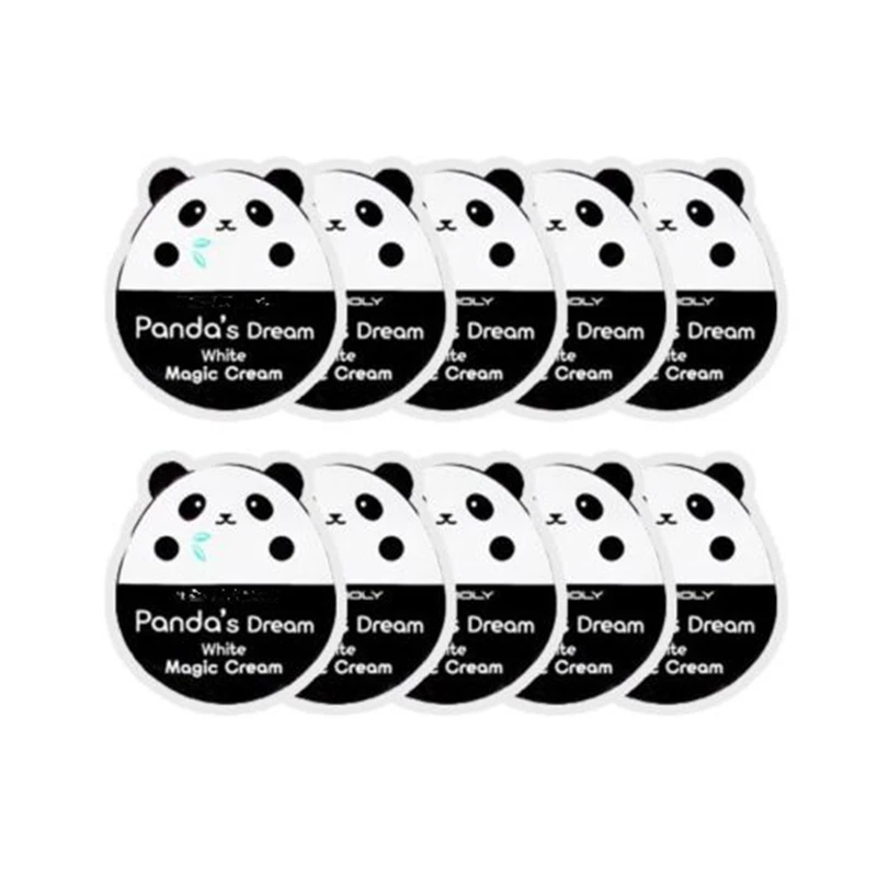 Оригинальный корейский Pandas Dream White Magic Cream образец 10 шт. уход за кожей увлажняющий