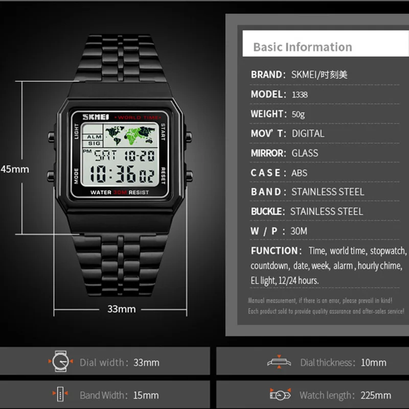 Дешево СВЕТОДИОДНЫЙ Цифровой Мужские спортивные часы, мужские часы из нержавеющей стали, военные водонепроницаемые наручные часы SKMEI