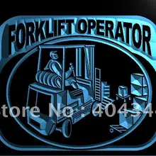 LK216-оператор машины светодиодный неоновый Световой значок