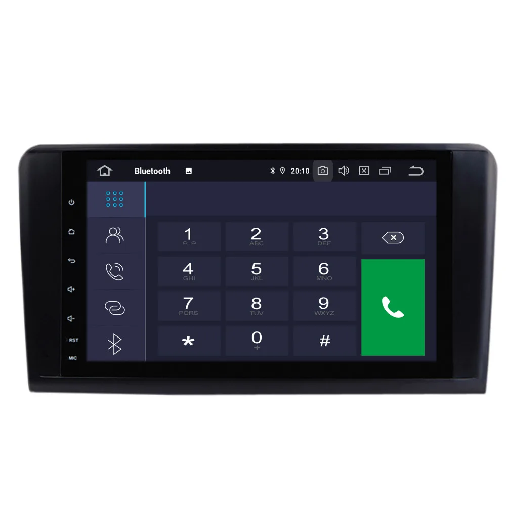 Discount COIKA Quad Core Android 9.0 System 2+16G RAM Car GPS Receiver For Mercedes-benz ML W164(M300/ML350/ML450/ML500) OBD WIFI SWC DVR 3