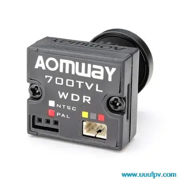 

FPV Aomway 700TVL 700LINE WDR CMOS HD Camera PAL for FPV Quadcopter Multicopter Promotion 2.1 Lens MINI JST 5P Plug