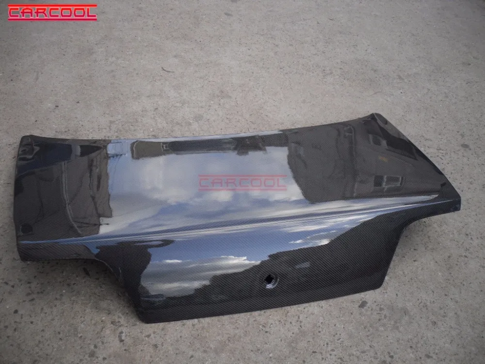 CF углеродное волокно тюнинг-пакет для 1989-1994 Skyline R32 GTS GTR OEM Стиль задний багажник багажника с замком отверстие