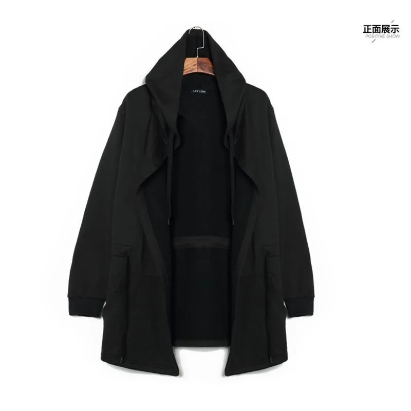 Mens Jumpers | Mens Cardigans | Mens Knitwear | River Island mens black cardigan with hood hat shirt