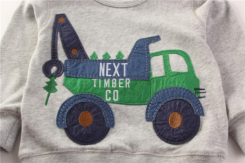 2016 New Children Boys Autmn Winter Cotton T-shhirt For Jumpingbaby Brand Kids Child Girls Full Sleeve O-neck Tees Clothing08