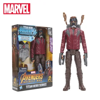 

30cm Electronic Marvel Toys Avengers 3 Infinity War Titan Hero Power FX Star-Lord Black Widow PVC Action Figure Superhero Toy