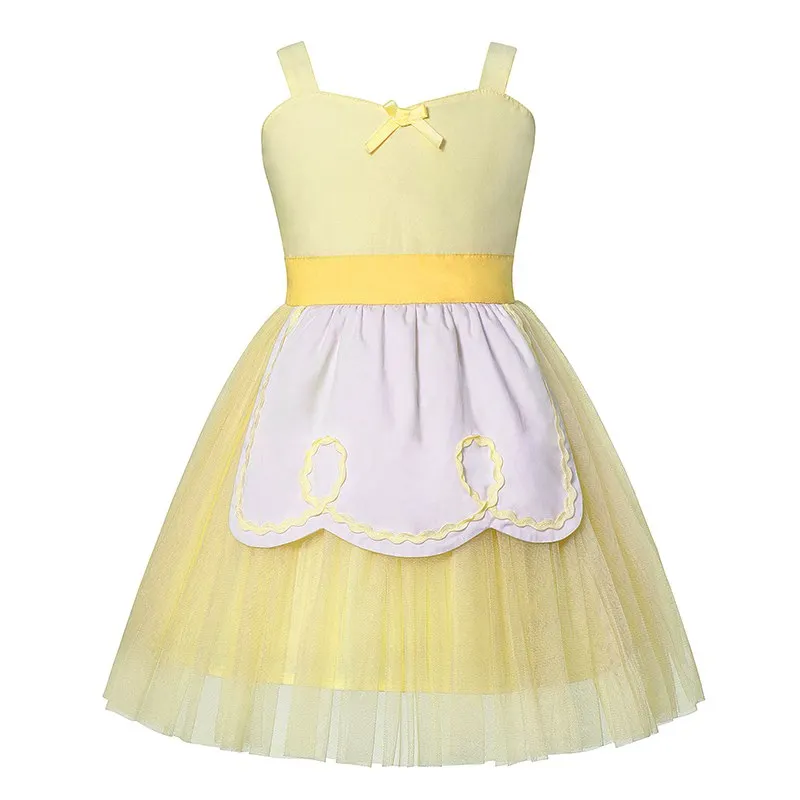 Для маленьких девочек платье Алисы Малыша Мультфильм Алиса в стране чудес костюм Детская летняя одежда Дети День рождения Необычные платья принцесс - Цвет: Alice Dress C