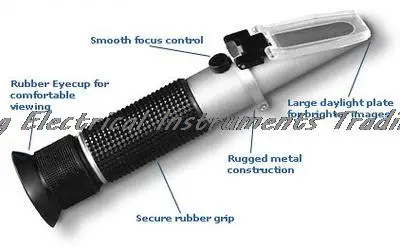

Fast arrival LB10T Handheld Brix refractometer sweetness concentration meter with measuring range 0~10%
