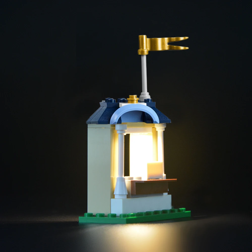 Светильник, светодиодный светильник, комплект для создателя, карусельный светильник, совместимый с 10257(не включает модель