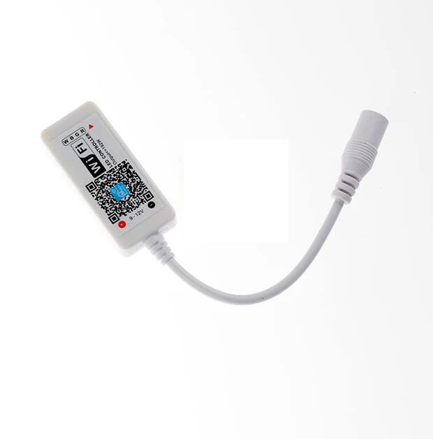 Wonlukiy DC 5 в 12 В 24 В Мини WiFi светодиодный RGB/RGBW контроллер для iOS Android APP 24Key ИК пульт дистанционного управления 3528 5050 светодиодный полосы