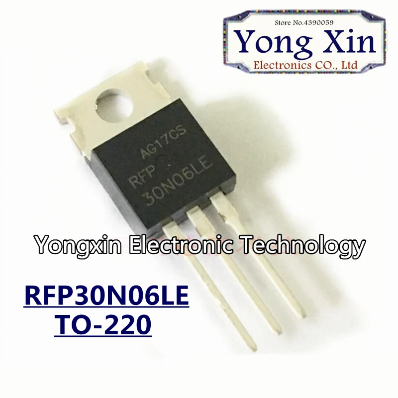 

5PCS RFP30N06LE P30N06LE 30A600V P30N06 TO-220
