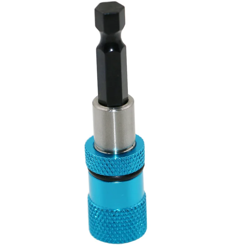 

2019 New 1/4 Inch Adjustable Screw Depth Bit Holder Magnetic Screwdriver Drywall Hex Bit Household Supplies High Quality