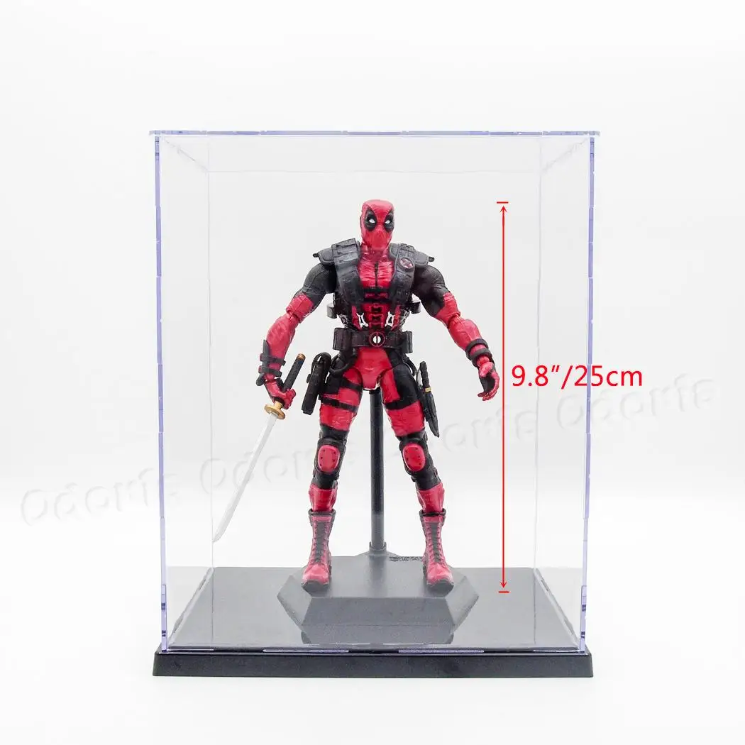 

Odoria UK Self-Assembly Acrylic Display Case 30cm Hight Perspex Dustproof Protection