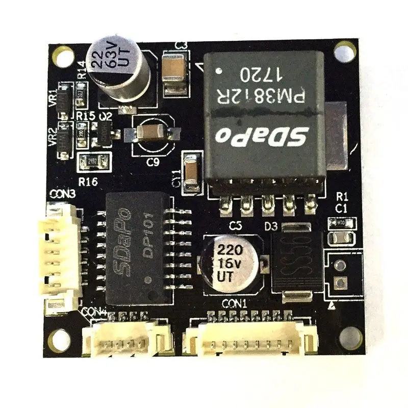 Печатная плата Выход DC 12V ip камера POE Модуль вход 44-57V cctv для ip Камеры CMS