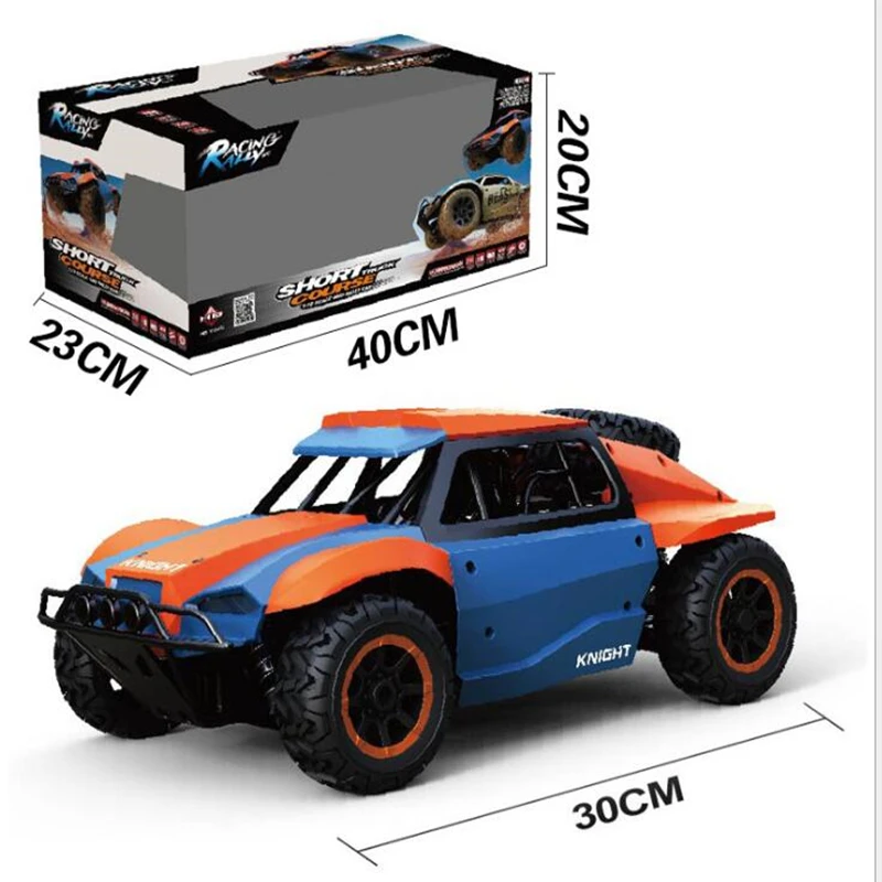 Управляемая гоночная машинка 2,4G 4wd гоночный автомобиль Шокирующая защита 1:18 30 км/ч детские игрушки RC автомобиль