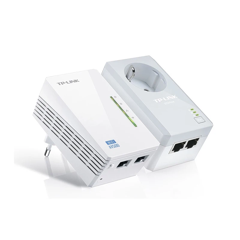 

TP-LINK AV500, 500 Mbit/s, IEEE 1901,IEEE 802.11b,IEEE 802.11g,IEEE 802.11n,IEEE 802.3,IEEE 802.3u, Ethernet rapido, 10,100 Mbit