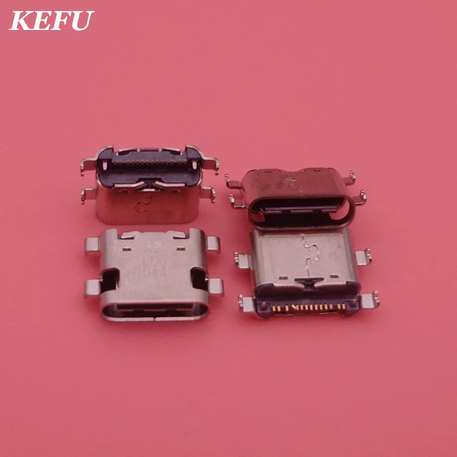 200 шт./лот тип C Micro USB док-коннектор, зарядный порт Разъем для zte C2016 W2016 ZMAX Pro Z981
