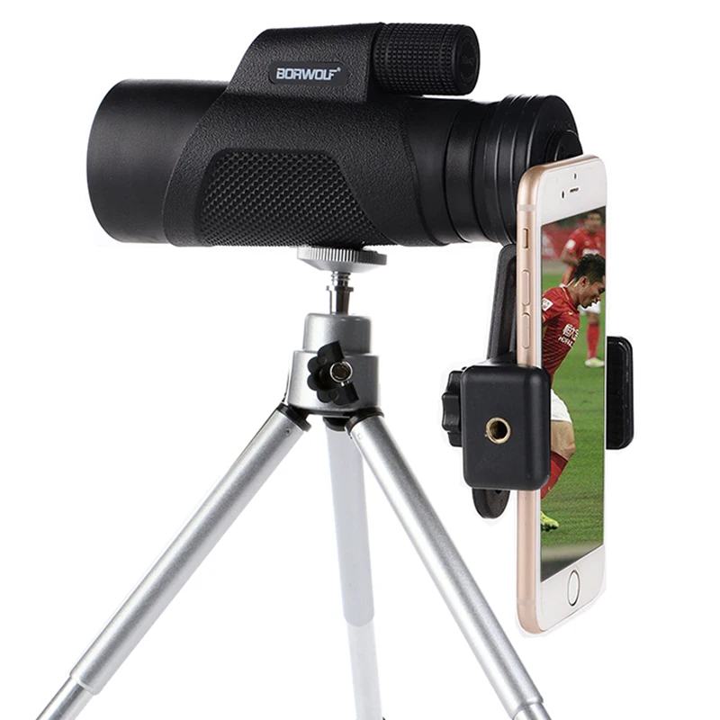 Borwolf 16X50 Монокуляры BAK4 Prism FMC оптические линзы высокой мощности для охоты телескоп