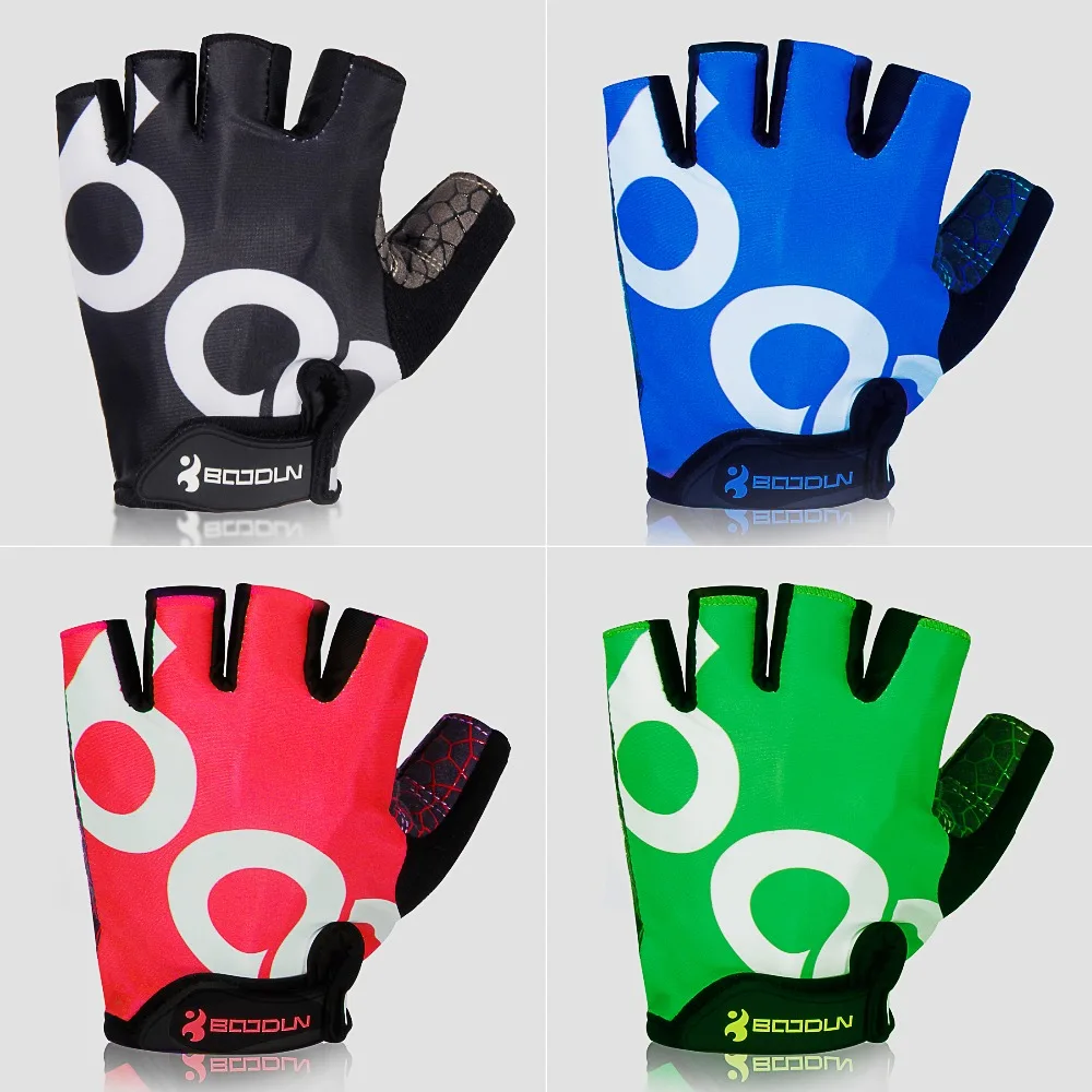  Men Women Gym Weightlifting Gloves Body Building Half Finger Workout Fitness Gloves Shockproof An-s